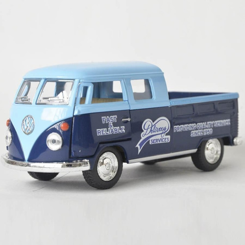 Volkswagen Combi Delivery Azul - Escala 1:32