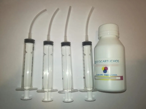 Imagen 2 de 8 de Limpia Cabezal Tinta Comestible+accesorios Aplicacion Leer