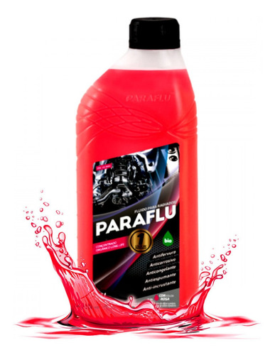 Imagem 1 de 2 de Aditivo Para Radiador Paraflu Rosa Concentrado R3001 1 Litro