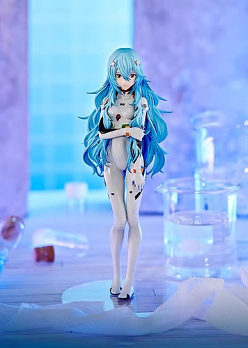 Modelo Boneco Ação Neon Genesis Evangelion Eva Ayanami Rei