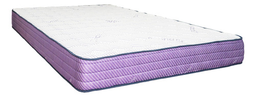 Colchón 160x200cm Queen De Espuma Alta Densidad Purple Pedic