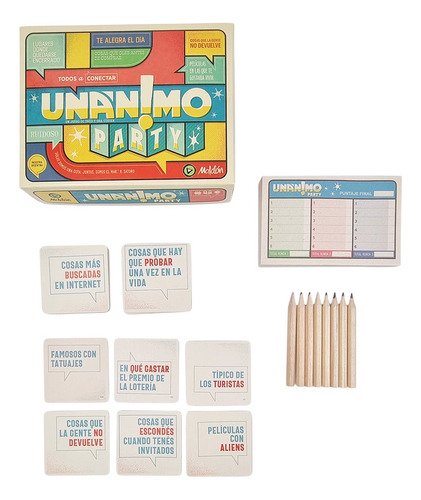 Juego De Mesa Unanimo Party Maldon Conexiones