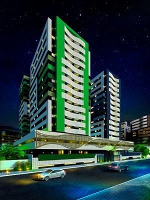 Imagem 1 de 30 de Edifício Good Life Blue Apartamento 1 Quarto Na Jatiúca Maceió - Ap0017