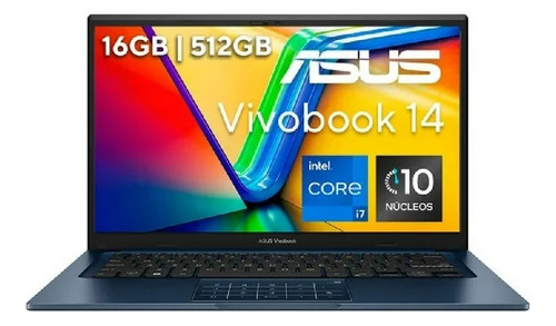 Laptop Asus Vivobook 14 Core I7 1255u 8gb Ram 512gb Ssd
