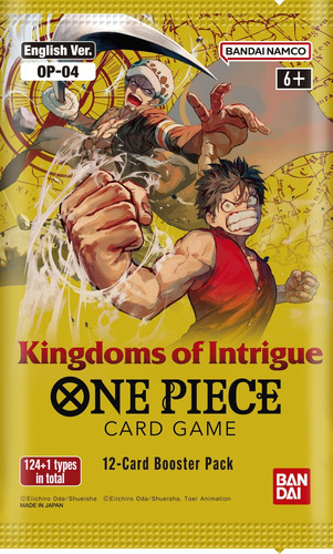 One Piece Tcg: Kingdoms Of Intrigue (op-04) Booster Pack