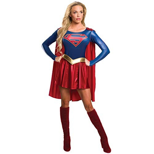 Supergirl Tv Show Vestido Del Traje De Las Mujeres De Rubie,