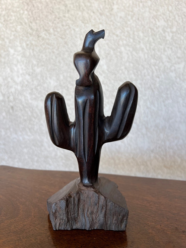 Cactus - Figura Decorativa De Palo Fierro