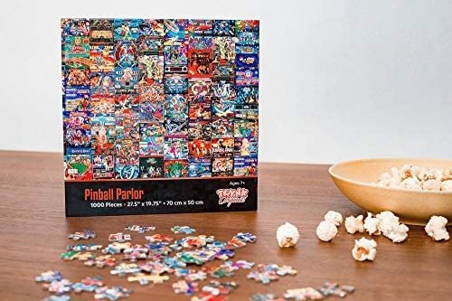 Pinball Parlour Retro Arcade Puzzle Para Adultos Y Niños | J
