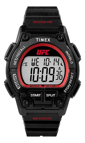 Reloj Para Hombre Timex Ufc Takeover Tw5m52500 Negro