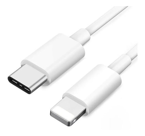 Imagen 4 de 7 de Cable Lightning A Usb C 1 Mt Compatible iPhone iPad Macbook