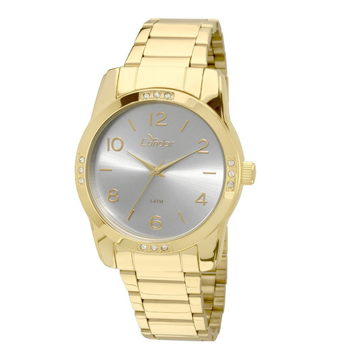 Relógio Condor Feminino Dourado Co2035koe/4k Original Nota F