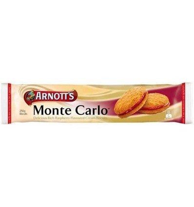 250 G De Montecarlo Jam Galletas Y Crema De Arnott