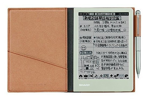 Cuaderno Electrónico De Sharp Brown Gt-s30-t (japón Importac