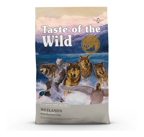 Imagen 1 de 1 de Alimento Taste of the Wild Wetlands Canine para perro adulto todos los tamaños sabor pato asado en bolsa de 12.2kg