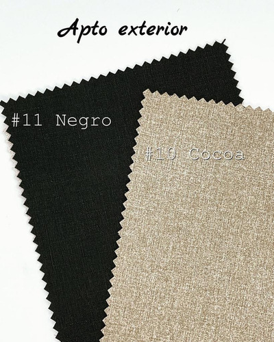 Tela Pvc Simil Lino Impermeable Glasgow Exterior X 3.50mts