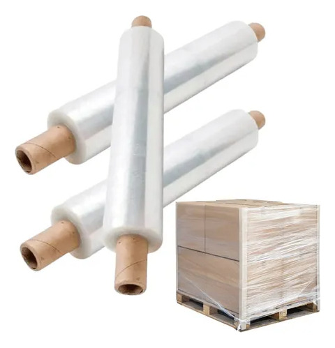 Film Stretch Virgen Cristal C/mango 50cm 2.5kg X 12unidades Cristal