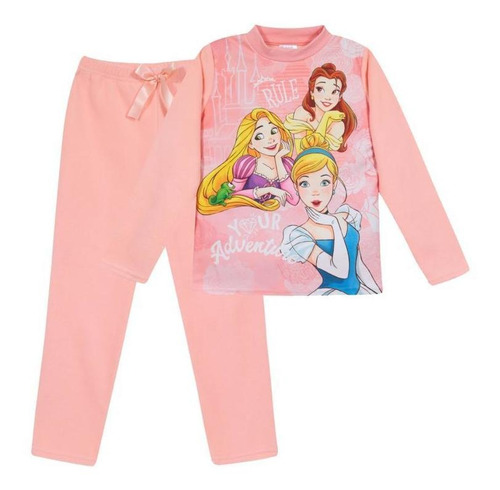 Pijama Niña Polar Coral  Adventure Disney Princesa