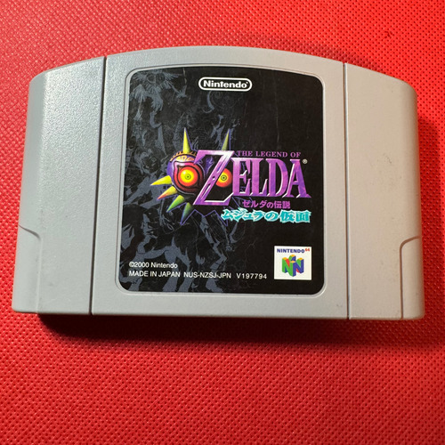 Zelda Majoras Mask Japones Nintendo 64 N64 Original