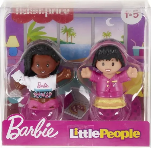 comprar Barbie Little People Fisher Price Paquete De 2 Pijamas