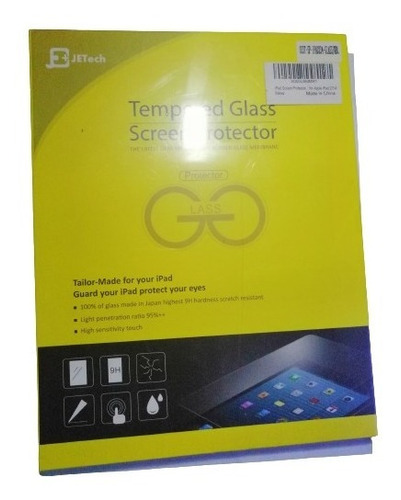 Vidrio Templado iPad 2, 3, 4 Calidad 9h 4capas Tienda