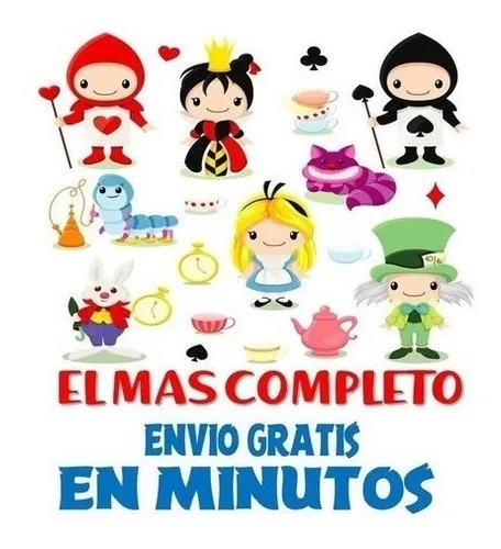 comprar Imágenes Clipart Alicia País Maravilla + Vectores +