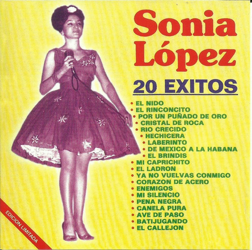 Sonia López - 20 Éxitos / Música / Cd Nuevo