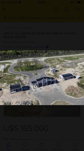 Imagen 5 de 7 de Lote Al Lago En Venta En Santa Ana - Villa Nueva