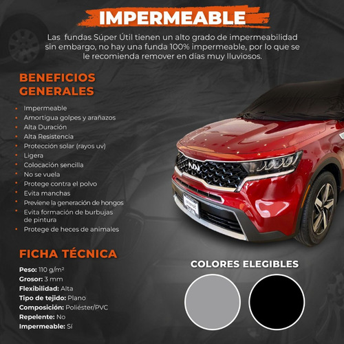 Cubierta Funda Mercedes C-class 2000-2019 Sm2 Impermeable