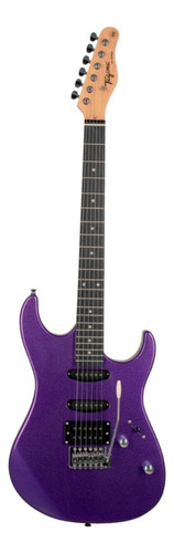 Guitarra elétrica Tagima TW Series TG-510 de  tília metallic purple com diapasão de madeira técnica