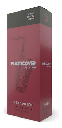 Paquete De 5 Cañas Para Saxofón Tenor Plasticover - Dureza 3