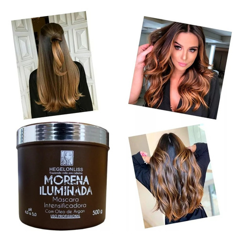 Máscara Matizadora Morena Iluminada Com Óleo De Argan