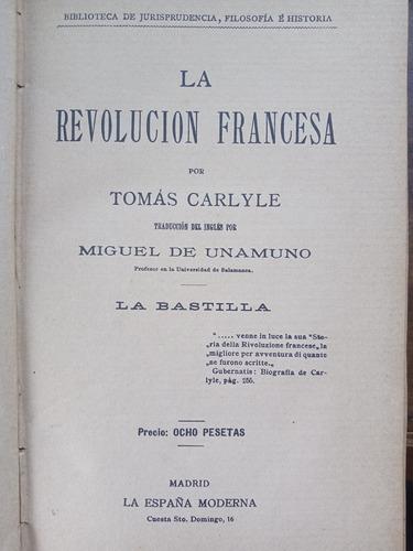 La Revolución Francesa, 3 Tomos