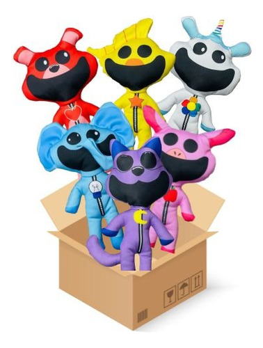 Caja Sorpresa Smiling Critters Peluches Combo X5 Poppy Juego