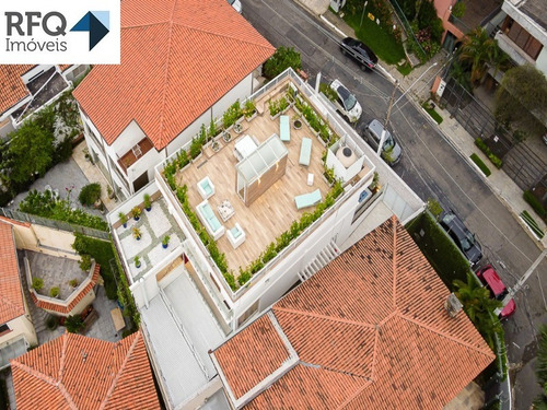 Imagem 3 de 30 de Pacaembu | Casa | Retrofit Total ( Novíssima | Com Rooftop, Espaço Gourmet, 3 Suítes À Venda, Por R$ 5.650.000 - São Paulo/sp - Ca00488 - 71128324
