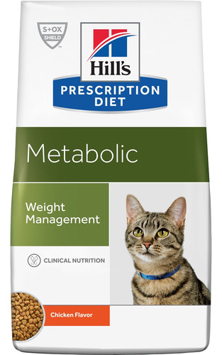 Alimento Gato Croquetas Prescription Metabolic 7 Kg Hill's