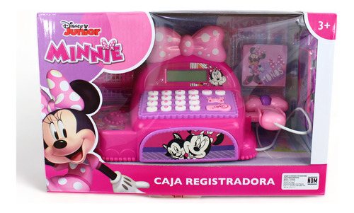 Caja Registradora Minnie Mouse Juguete Con Luz