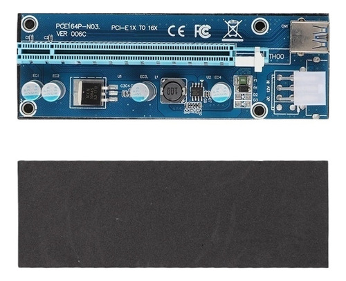 M Usb3.0 Pci-e 1x A 16x Tarjeta Gráfica Adaptador Extensor