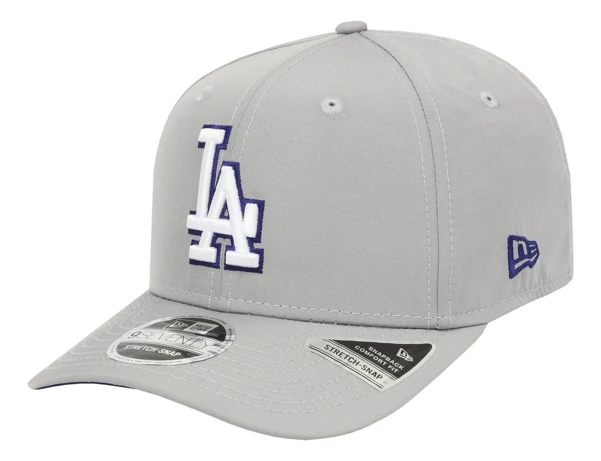 Boné New Era 9seventy Los Angeles Dodgers Grey Cinza Único