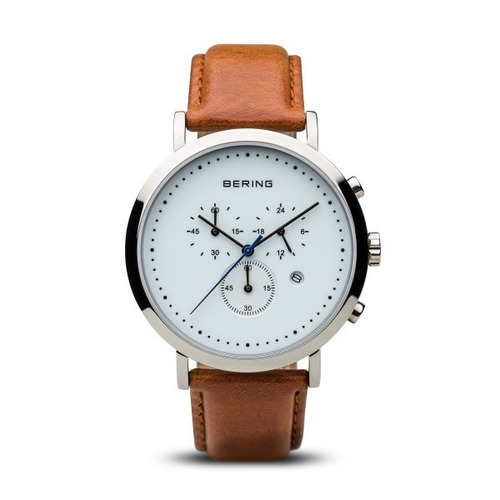 Reloj Bering Men Watch Polished Silver 10540-504