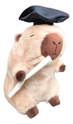 Capibara Peluche Juguetes Bebes Graduado Nuevo  28cm