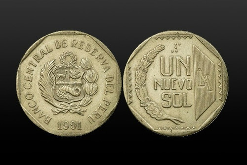 Sol Peruano De 1996  Y 1991 (buen Estado)