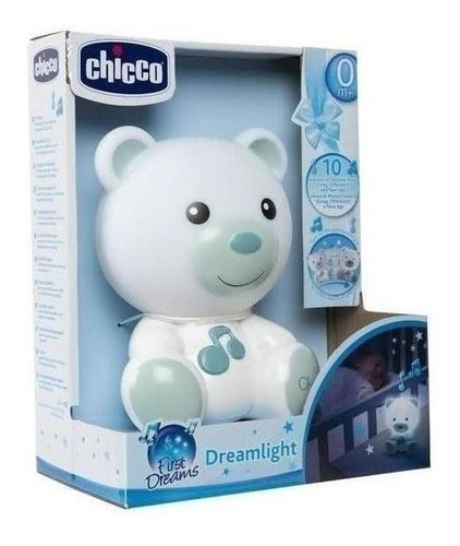 Osito Azul De Luz De Noche Para Bebes Chicco