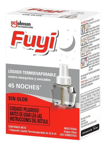 Fuyí 45 Noches Repuestor Mosquito