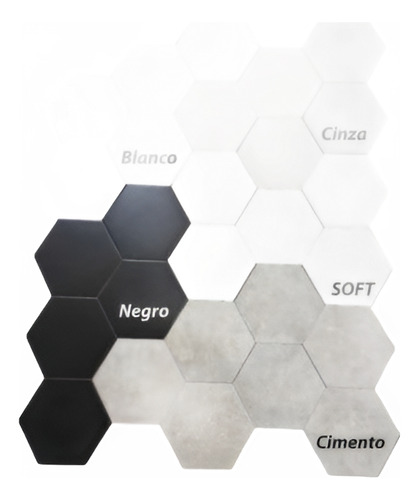 Cerámica Hexagonal 20 X23 Piso Pared M2
