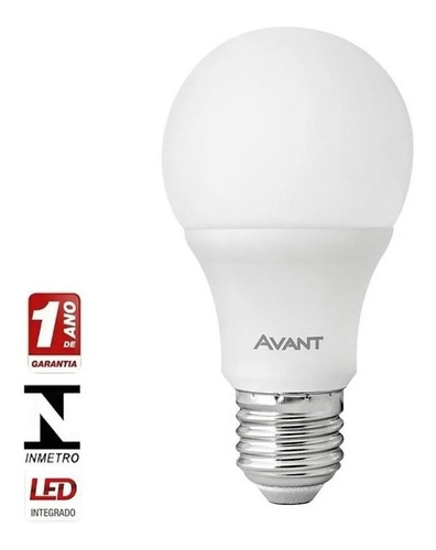 Imagem 2 de 6 de 10 Lâmpadas Led Bulbo 9w 12v 12 Volts Branca Energia Solar
