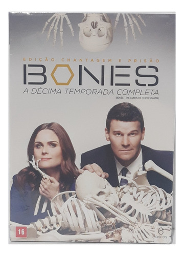 Dvd Box Bones 10 Temporada - Original E Lacrado