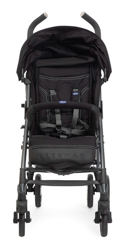 Carrinho De Bebê De Passeio Liteway 4 Basic Jet Black Chicco