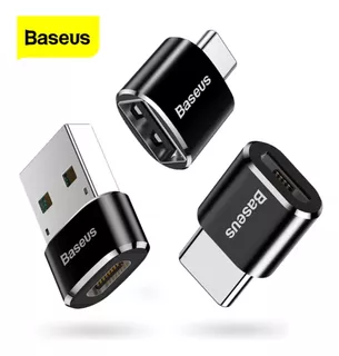 Adaptador Convertidor Baseus Usb Male To Type-c Female