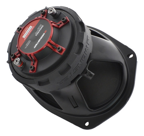 Medio Rango C/ Driver 2 Vias 6x9 PuLG Smd6903 1400 Watts Ope Color Negro