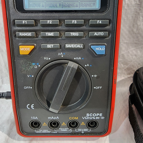 Multimetro Osiloscopio Uni-t Ut81b Scope Meter Funcionando (Usado)
